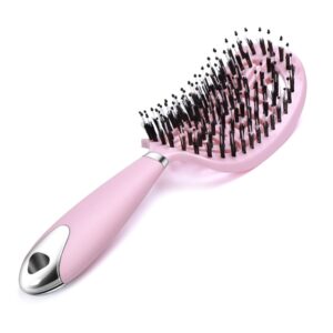 Detangling Hair Brush Bristle Nylon Scalp Massager Tangle Teaser Hair Comb